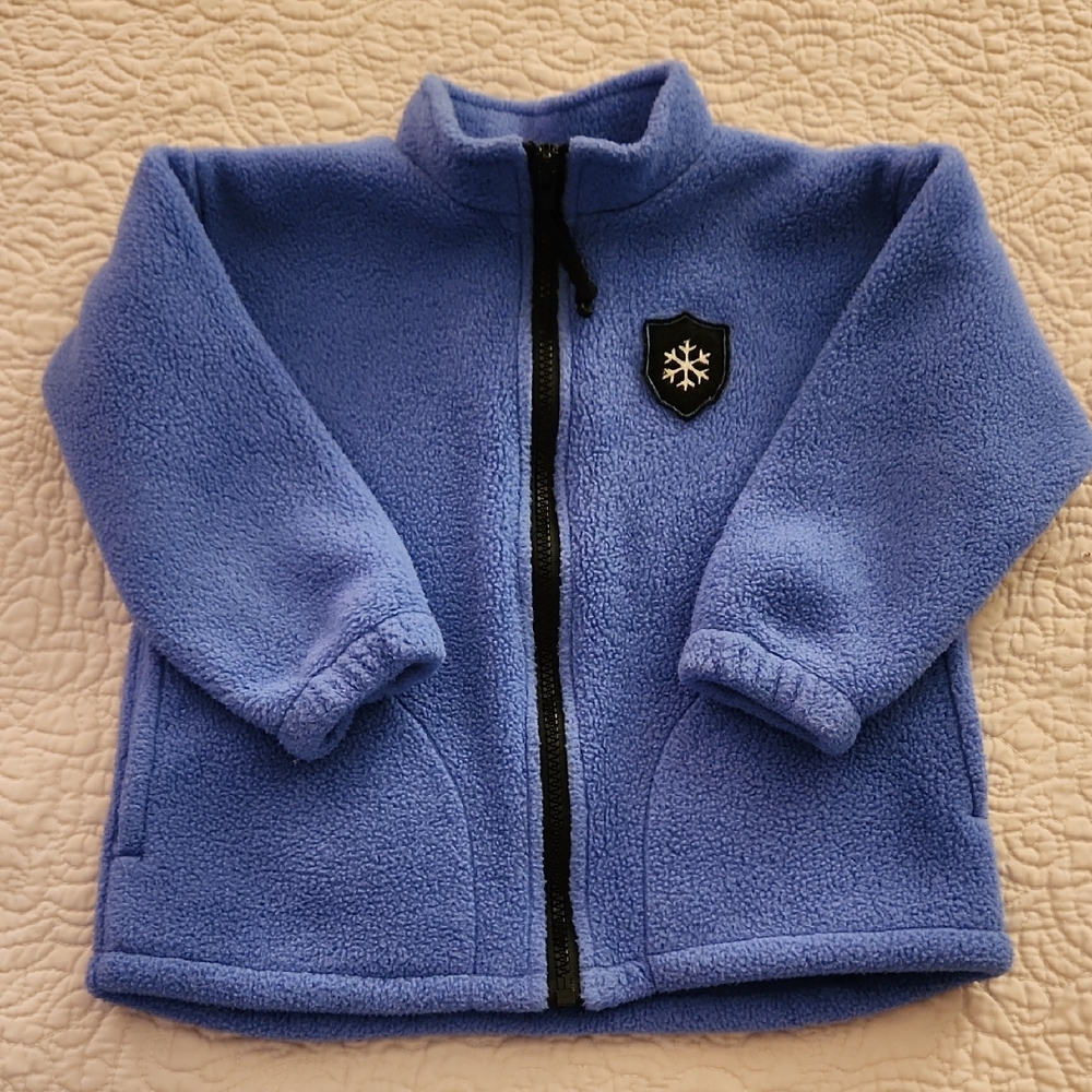 Cozy Blue Fleece Kids Jacket